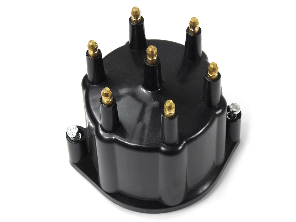 CAP MALE (BLACK) PTX BILLET 6 CYL DISTR