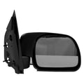 RH DOOR MIRROR PWR NONHTD TEXT BLK FLDG PADDLE TYPE FSERIES SUPERDUTY P/U 9905