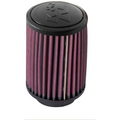 K&N Universal Rubber Filter 2.125in Flange ID 3.5in Base OD 3.5in Top OD 5in Height