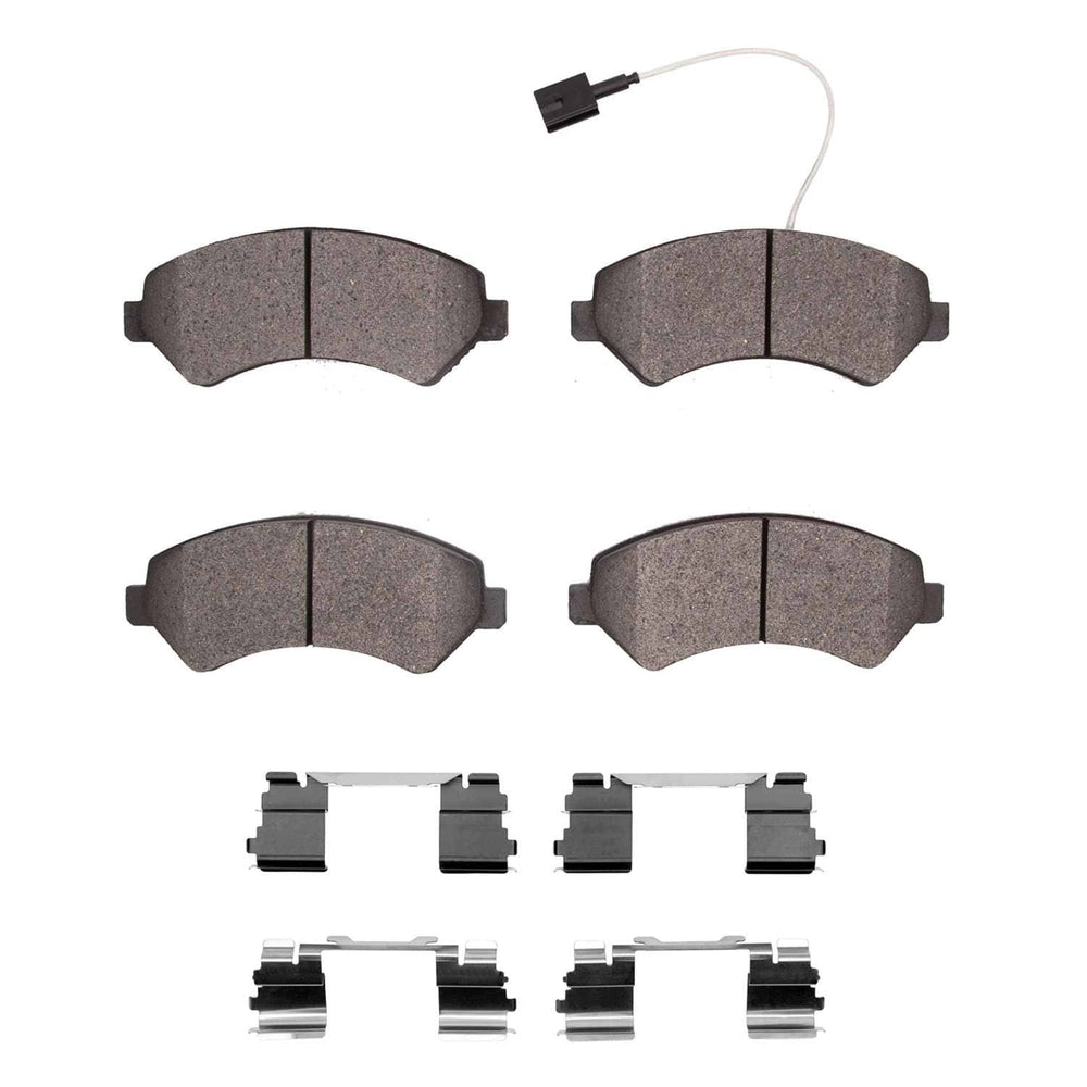R1 14-22 Ram Promaster 3500 Front Ceramic Pads & Hardware Kit