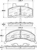 DFC 13-23 Audi TTS Quattro Rear 5000 Advanced Ceramic Brake Pads and Hardware Kit