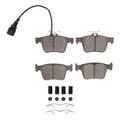 DFC 13-23 Audi TTS Quattro Rear 5000 Advanced Ceramic Brake Pads and Hardware Kit