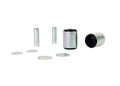 Control arm - lower inner rear bushing 2 Shell Bushings 2 Tubes 4 Washers Grease
