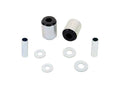 Control arm - lower inner rear bushing 2 Shell Bushings 2 Tubes 4 Washers Grease
