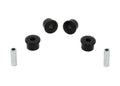 Control arm - upper outer bushing 4 Bushings 2 Tubes Grease