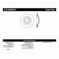 DFC 03-06 Mercedes-Benz CL500 Rear GeoSPEC Coated Rotor