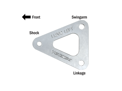 Vortex Racing 09-16 Suzuki GSX-R1000 Lowering Link Kit- Silver