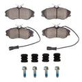 R1 90-97 Audi V8 Quattro Front Optimum OE Pads & Hardware Kit