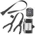 SLSIDESADDLE HELMET & HARD HAT LIGHT HANDS FREE UNIVERSAL FIT W/ 3 AAA BATTERIES BLACK
