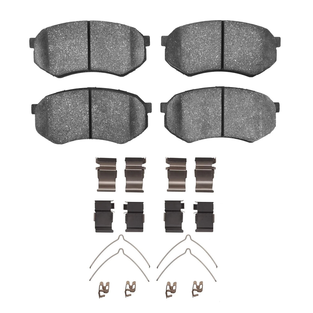 R1 89-04 Mitsubishi FUSO FE Front Optimum OE Pads & Hardware Kit