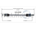 NEW CV AXLE