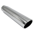 4.00INX22.00IN ROLLED SLANT DIESEL EXHAUST TIP 4.00IN ID / 5.00IN OD