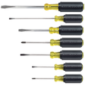 SCREWDRIVER SET SLOTTED AND PHILLIPS 7PIECE