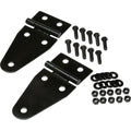 Kentrol 55-95 Jeep CJ/Wrangler YJ Hood Hinge Pair - Polished Silver