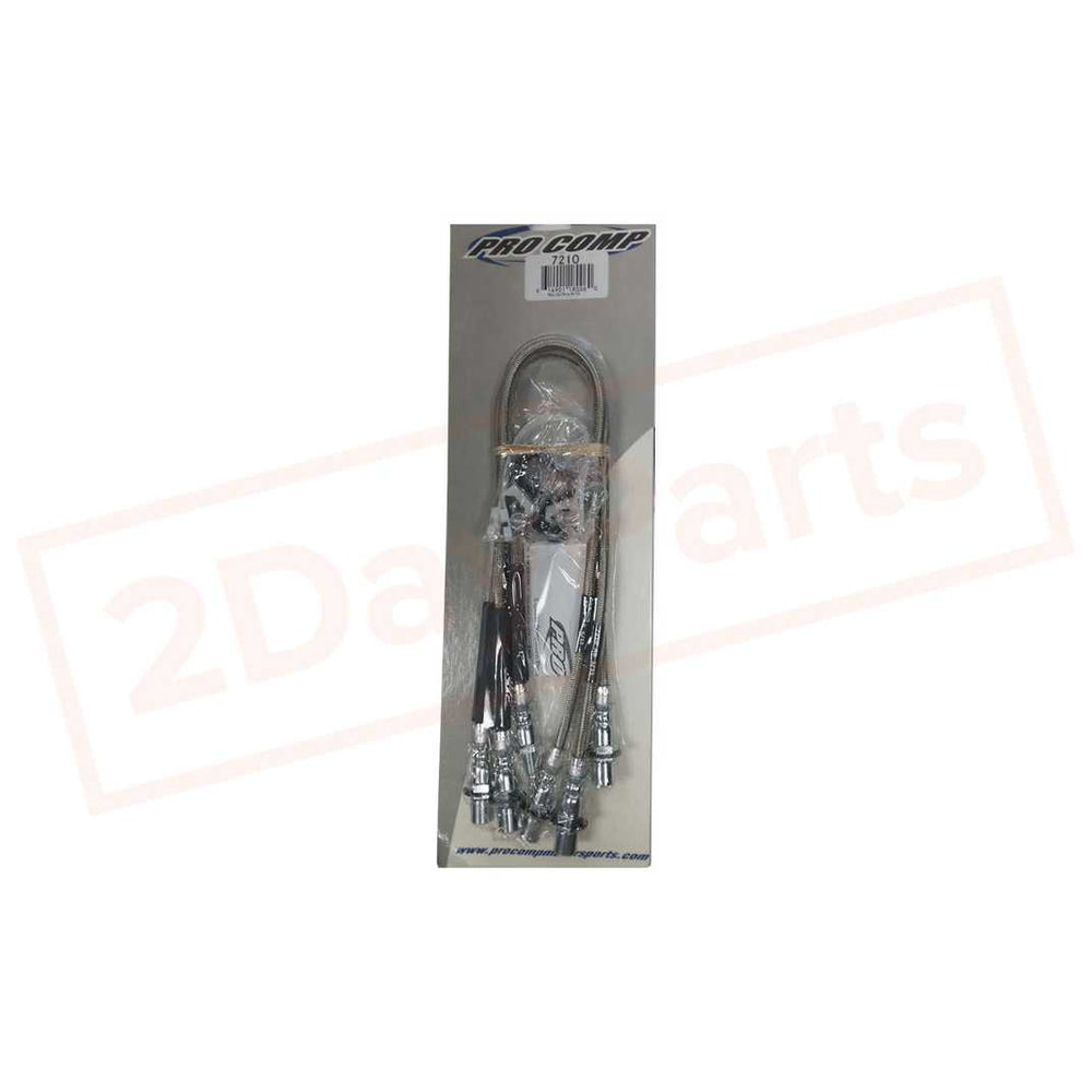 Pro Comp 7210 Rear Brake Line