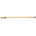 POSITIONING ADJUSTABLE LANYARD 1IN WEB 2 SNAPHOOKS 6FT GOLD