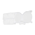 7387 C/K INSTRUMENT CLUSTER LENS W/ GUAGES & CLOCK CLEAR ACRYLIC LENS