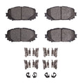 DFC 12-18 Toyota Yaris (USA/Canada) Front 5000 Advanced Ceramic Brake Pads and Hardware Kit