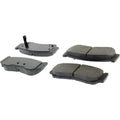 Centric Posi-Quiet Ceramic Brake Pads w/Hardware - Rear
