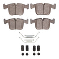DFC 91-95 BMW 850i Front 5000 Advanced Semi Metallic Brake Pads and Hardware Kit