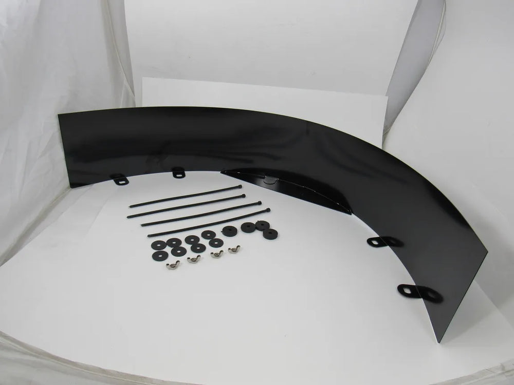 BLACK FAN SHROUD - 5' WIDE X 20' D