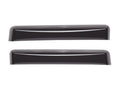 WeatherTech 20-23 Ford Explorer(Incl. 20-21 Hybrid & 20-22 ST) Rear Side Window Deflectors - Drk Smk