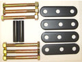 Suspension Leaf Spring Shackle Kit, Rear, HD; 76-86 Jeep CJ