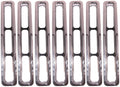 Rugged Ridge Grille Inserts Chrome 87-95 Jeep Wrangler YJ