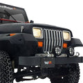Rugged Ridge Grille Inserts Chrome 87-95 Jeep Wrangler YJ