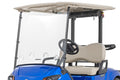 Vented Full Windshield Scratch Resistant Yamaha Drive2 Golf Cart (2022)