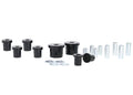 Control arm - front bushing 8 Bushings 8 Tubes 4 Washers Install Guide Grease