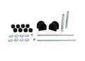 Sway bar - mount and link bushings 10 Bushings 2 Spacers 2 Bolts 8 Washers 2 Nuts Grease