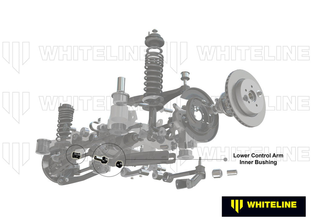 CONTROL ARM LOWER INNER BUSHING STANDARD REPLACEMENT. PATENT PENDING US2014009