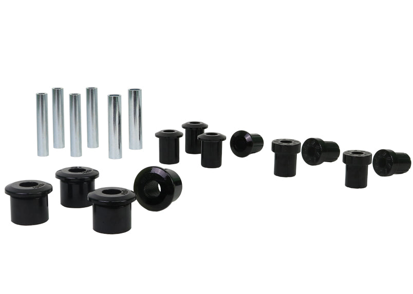 Spring - bushing kit 12 Bushings 6 Tubes Grease Install Guide