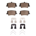 DFC 19-24 Volvo XC40 Rear 5000 Advanced Ceramic Brake Pads and Hardware Kit