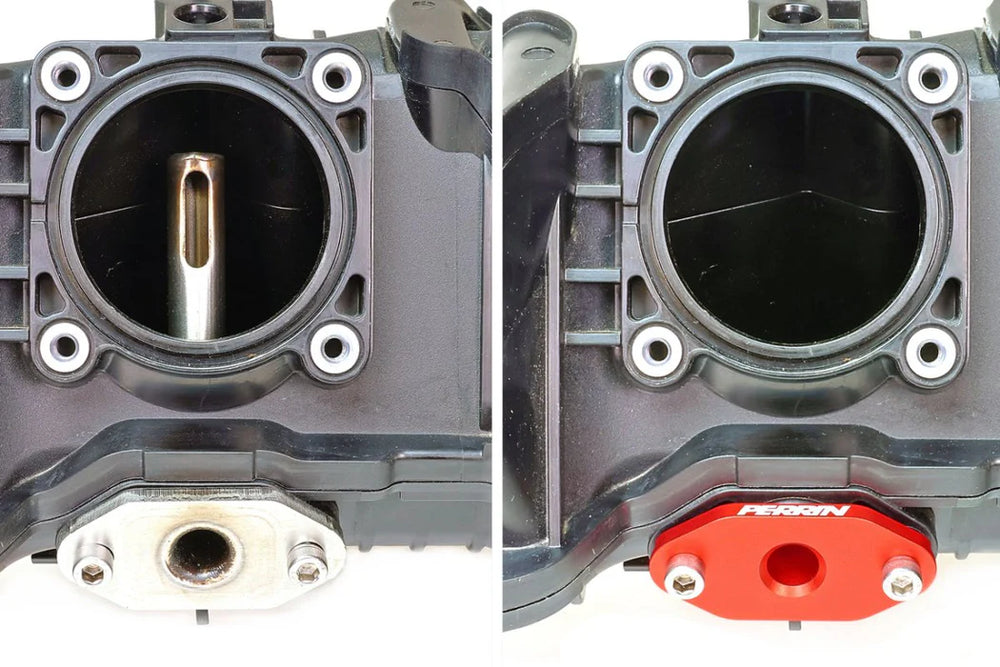 PERRIN 22-26 Subaru WRX Low Profile Intake Return Nozzle - Red