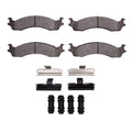 R1 98-03 Dodge B200 / B200 Van / B250 Front Ceramic Pads & Hardware Kit