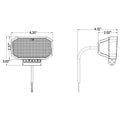 4.5 INCH WIDE RECTANGULAR LED FLOOD LIGHT