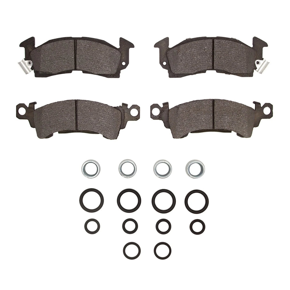 R1 76-78 Buick Electra Rear Semi Met Pads & Hardware Kit