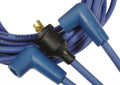 Spark Plug Wire Set Super Stock Copper Core 8MM 90 Deg. Boots Blue 4039B, Spark Plug Wires, Super Stock, Copper Core, 8Mm, Blue ACCEL