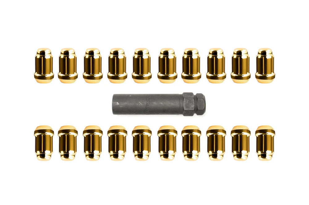 12MM X 1.50 GOLD5 LUG KIT SMALL DIAMETER (LUGS & KEY)