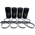 S B 4 x 8 Intercooler Boot with Clamps 83-2028