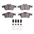 DFC 18-22 Ford EcoSport Rear 5000 Advanced Ceramic Brake Pads and Hardware Kit