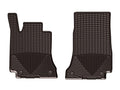 WeatherTech 2015+ Mercedes-Benz C-Class Sedan/Coupe/Cabriolet Front Rubber Mats - Cocoa