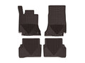 WeatherTech 2015+ Mercedes-Benz C-Class Sedan/Coupe/Cabriolet Front Rubber Mats - Cocoa