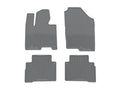 WeatherTech 22-23 Hyundai Tucson (Incl. Hybrid) / Santa Cruz Front Rubber Mats - Grey