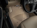 WeatherTech 06-12 Toyota RAV4 (4 dr New Body) Front Rubber Mats - Tan