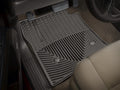 WeatherTech 22-23 Toyota Tundra Double Cab (Incl. 2022 Tundra Hybrid) Front Rubber Mats - Cocoa