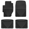 WeatherTech 03 Honda Civic Hybrid Front Rubber Mats - Black
