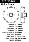 C-TEK Standard Brake Drum